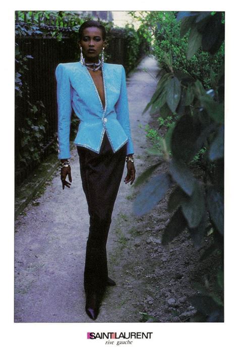 1980s ysl rive gauche ruway|1980 YVES SAINT LAURENT RIVE GAUCHE RUNWAY PUFFY .